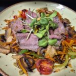 4. Special - 400g Spinach roll with grilled pork tenderloin (1,7,3)