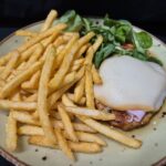 1. 120g Chicken steak with roasted broccoli, 180g steamed rice (1)