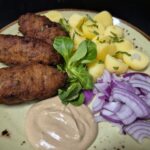 2. 350g Tenderloins with pulled pork (1,3)