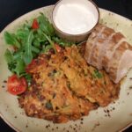 4. Special - 400g poultry salad, 80g pizza schnitzel (1,7,3)